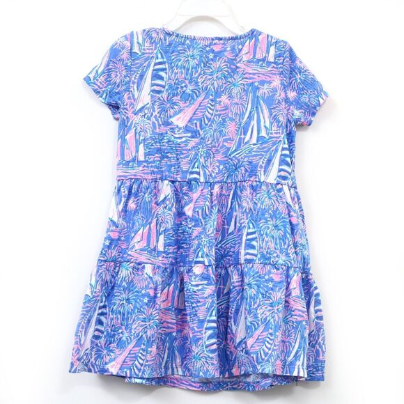 Lilly Pulitzer Girls Mini Geanna Swing Dress Short Sleeve S 4-5 Years NWD 281953 - Picture 6 of 10